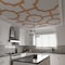 Ekena Millwork 66 56W x 66 56H x 38T Large Bradley Decorative Fretwork Wood Ceiling Panels, Cherry CELW67X67X0375BRDCH - alternate 9